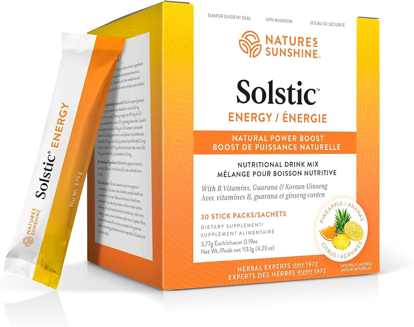 Nature's Sunshine Solstic Energy, 0.14 Ounce each, 30 Count (Pack of 1)